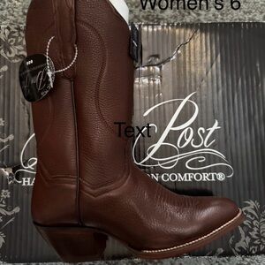 Dan Post Women's Brown Lady May Western Boots Size 6